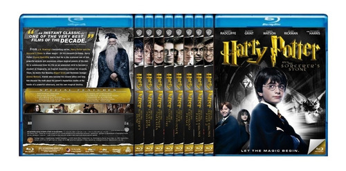 Harry Potter La Saga Con Extras - 8 Bluray