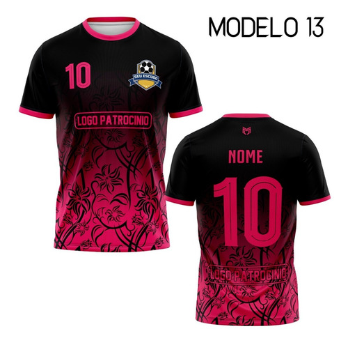 Kit 75 Camisas De Futebol Personalizadas