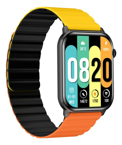 Smartwatch Kieslect Ks Llamadas + Correa Y Protector Regalo Negro