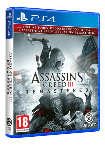 Assassins Creed 3 Remastered Playstation 4