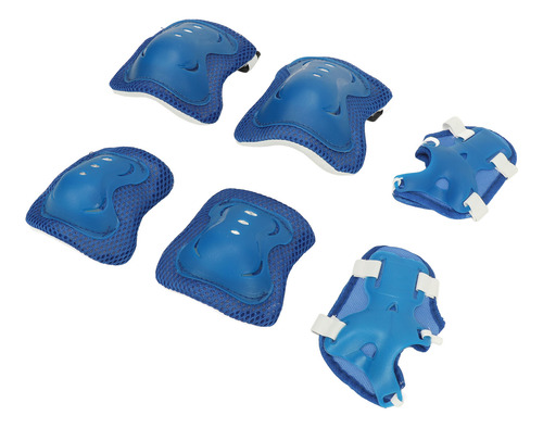 Rodilleras Y Coderas Blue Kids, Esponjas Suaves Para Patinaj