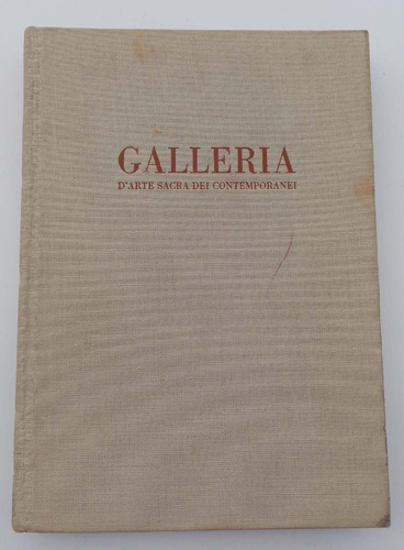 Libro Galería De Arte Contemporáneo De Lo Sagrado