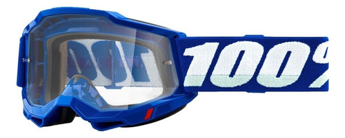 Óculos 100% Accuri 2 Diversas Cores Trilha Motocross Fxm Cor da armação Blue