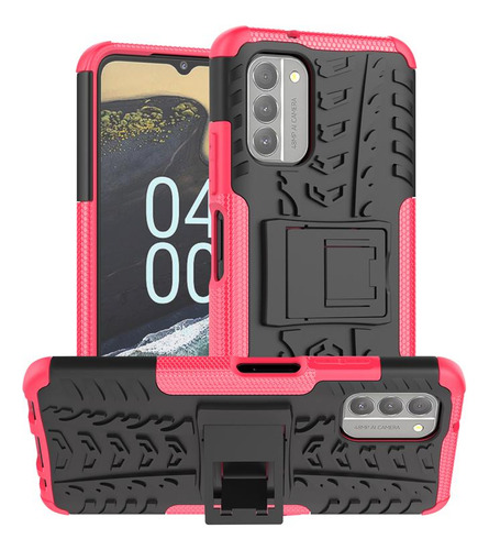 Carcasa Trasera Bumper Bumper De Doble Capa Para Nokia G400