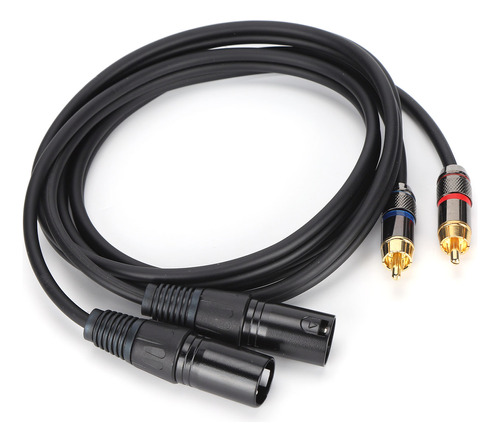 Cable De Micrófono Jorindo, Cable Dual Xlr Macho A Dual Rca