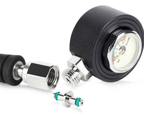 Conector Regulador De Carrete Giratorio Para Buceo Con