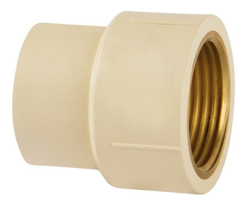 Kit Com 2 Peças Luva Trans Ff Lr Cpvc Dn 22mm X 1/2 Amanco
