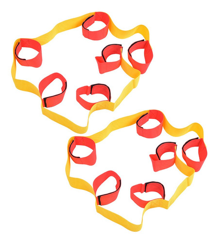 Cinturón Fijo Con Patas Para Varios Jugadores, 1 Par De Equi