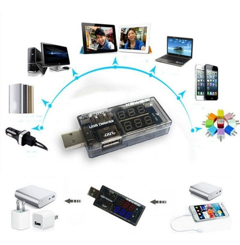 Usb Doctor Volti Amperimetro Voltimetro Envio Incluido