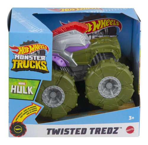 Hot Wheels Monster Trucks - Vehículos Rev Tredz A Escala 1.