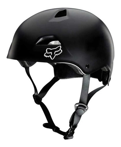 Capacete Fox Flight Sport Coquinho Preto Ciclismo Bicicleta