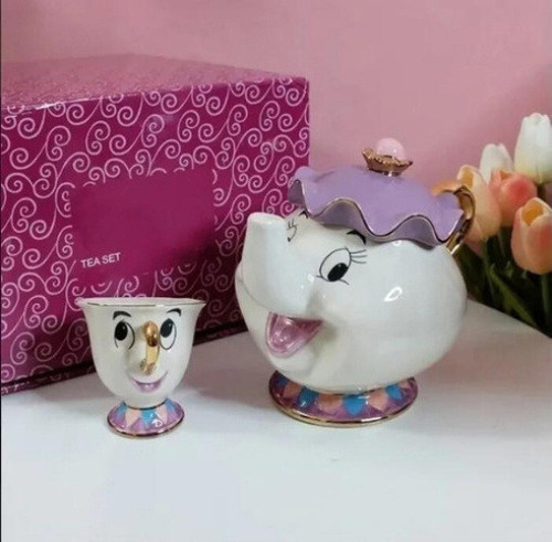 Para Bule E Xícara A Bela E A Fera Lady Cup / /best