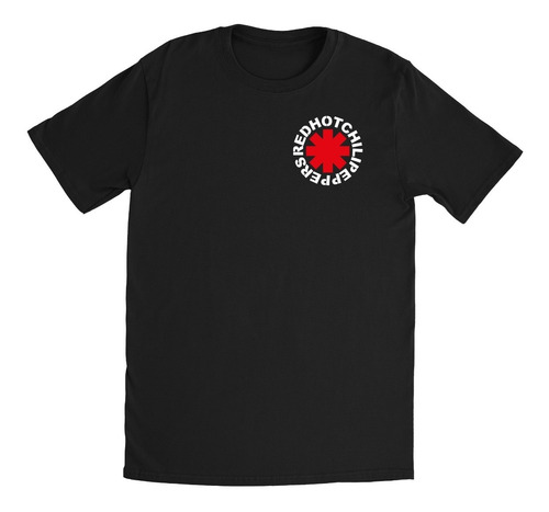 Playera Blusa Negra Red Hot Chili Peppers 01