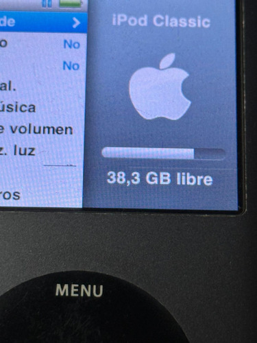 Ipod Classic 7th De 160gb Con Caja Negro (Usado)