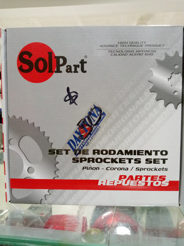 Kit De Rodamiento En125 Marca Solpart 