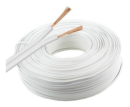 Cable Paralelo 2x0.50 Blanco X 50mts