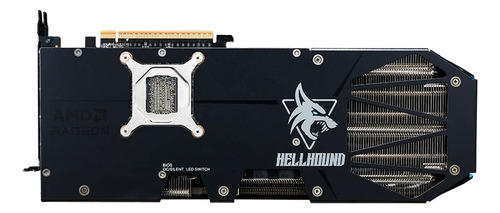 Tarjeta De Video Powercolor Hellhound Rx 9070 Xt 16gb Gddr6