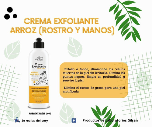 Exfoliantes De Arroz, Nuez Cara Y Cuerp; (menthol Para Pies)