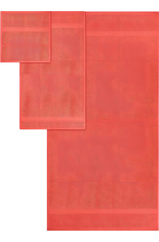 Utopia Towels - Juego De Toallas De 8 Color Coral