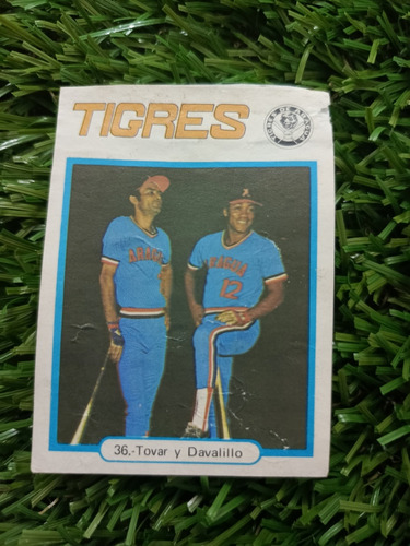 1976 Béisbol Profesional Venezolano Tovar Y Davalillo