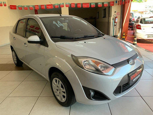 Ford Fiesta Sedan 1.6 Se Flex 4p 2013/2014 Prata