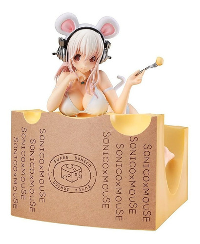 Figura - Super Sonico Mouse Sonicomi Wing Sexy Nueva Sellada