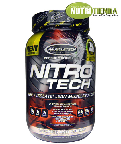 Nitro Tech Performance 2 Lbs De Muscletech - Registro Invima