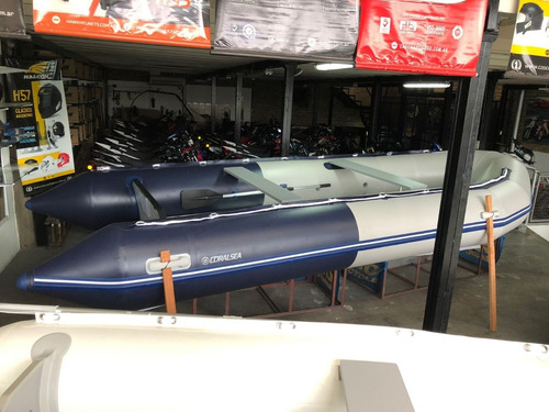 Imagen 2 de 15 de Coralsea Hifei Bote Inflable Hsa 500 Nuevo 10 Personas 40hp