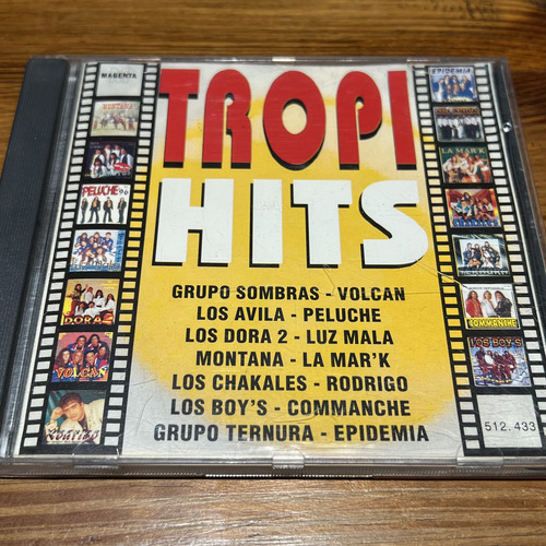 Cd - Tropi Hits (1996) Estándar (Usado)