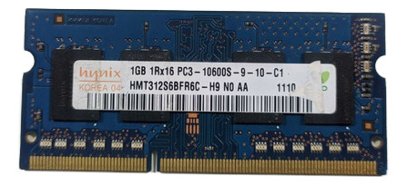 Memória Hynix Hmt312s6bfr6c-h9 1gb 1rx16 Ddr3 Notebook (cx) (Usado)
