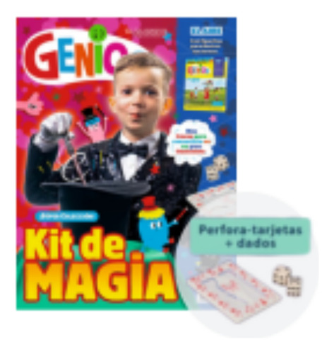 Revista Genios Kit De Magia Número 10 (n°1377)