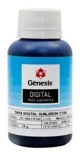 Kit 4 Tintas Sublimáticas Gênesis Para Epson 4x 100ml
