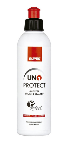 Rupes Uno Protect 250ml Composto 3 Em 1 Corte Refino Lustro