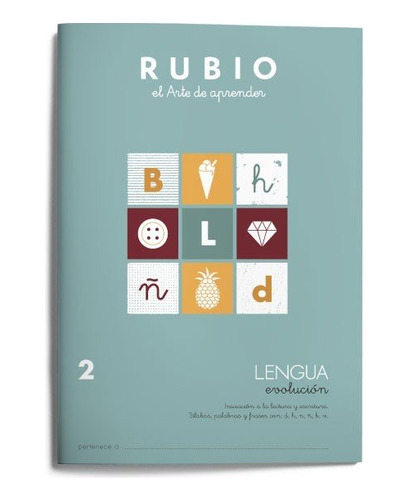 Cuaderno Lengua 2 Rubio Evolucion - Rubio Polo, Enrique