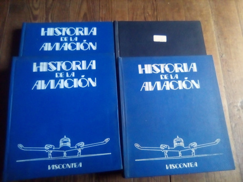 Viscontea, Historia De La Aviación Hasta 1980 En 4 Tomos