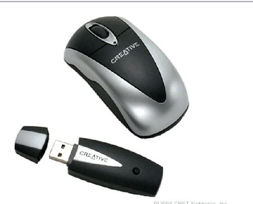 Mouse: Óptico Portátil Inalámbrico Creative