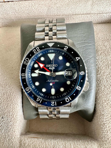 Reloj Seiko 5 Gmt Automático