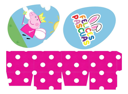 Kit Pascuas. Cajas Para Pascuas. Imprimibles Pascuas
