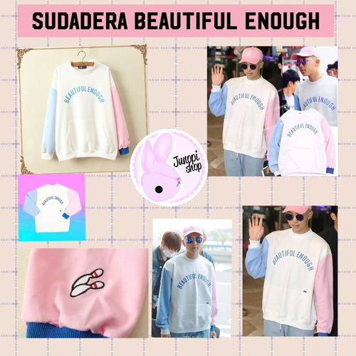 Sudadera Beautiful Enough - Rap Monster Bts