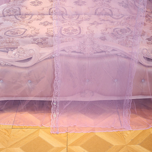 Mosquitera De Lujo Con Forma De Princesa Con Cuatro Esquinas