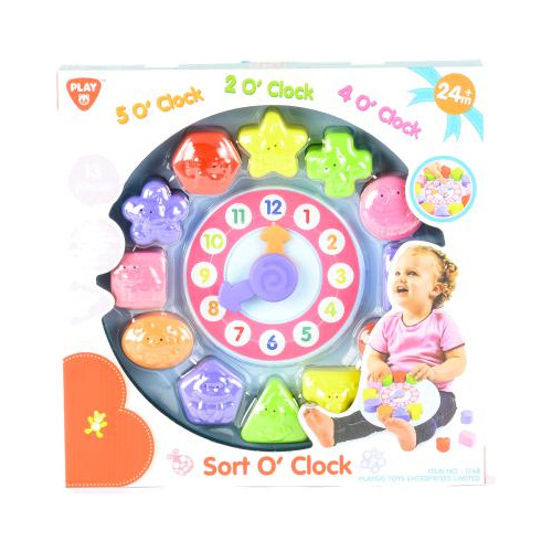 Reloj Didáctico Para Bebes 