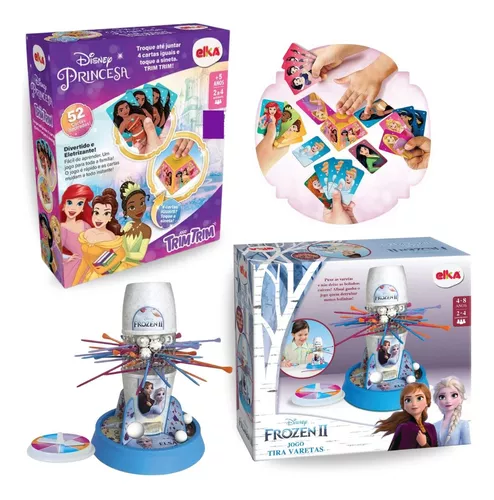 Jogos De Meninas Trim Trim E Pega-varetas Frozen Princesas