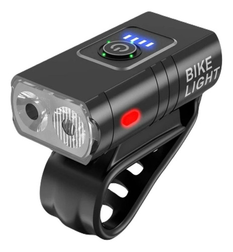 Linterna Bici 350lm Leds 2*t6 Recargable Bl02 Impermeable B8