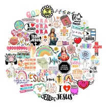 Comprar Kit Imprimible Stickers Cristianos Jesús Dios Religiosos