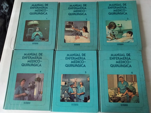 Manual De Enfermería Médico-quirúrgica (completo: 6 Tomos)