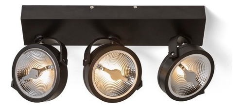 Spot Orientable Con 3 Ar111 Led En Color Blanco O Negro