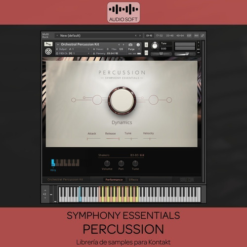 Librerias Kontakt - Symphony Essentials Percussion