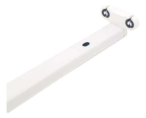 Luminária Calha Palito Estreita 120cm 2 Tuboled Kit 20 Peças