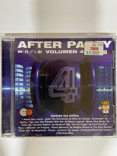 Cd After Party Volumen 4