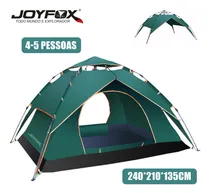 Comprar Joyfox Barraca De Camping Upf 50+ Automatica Barraca Camping Impermeavel 2000mm Para 4-5 Pessoas 240*210*135cm Grande